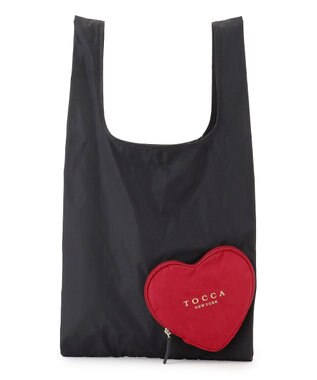 TOCCA 【八木アリサさん着用】【WEB＆一部店舗限定・A4サイズ対応】AVEC CUORE ECOBAG エコバッグ ブラック系