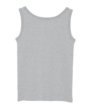 AMERICAN HOLIC ラメテレコタンクトップ Light Gray Mixture
