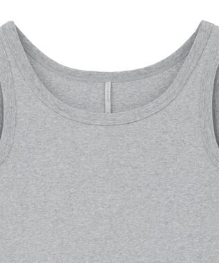 AMERICAN HOLIC ラメテレコタンクトップ Light Gray Mixture