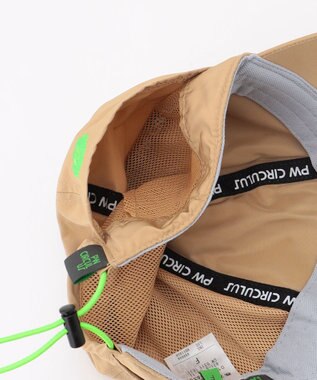 PW CIRCULUS 【手洗い洗濯可 / 通気性抜群】 【UNISEX】【スピンドルで調整可能】ジェットキャップ  ゴルフ ベージュ系