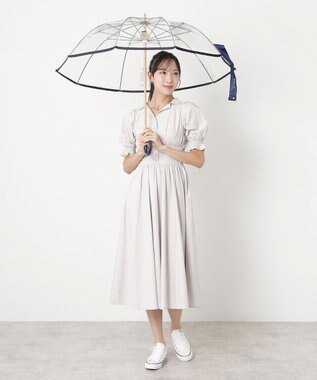 MOONBAT POLO RALPH LAUREN（ポロ ラルフローレン) ビニール傘 TPU×SEASONAL BEAR 雨傘 長傘 ネイビーブルー