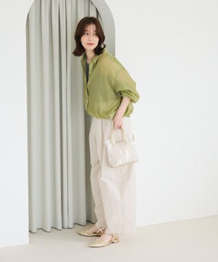 Green Parks ピグメントアメスリタンク Charcoal Gray