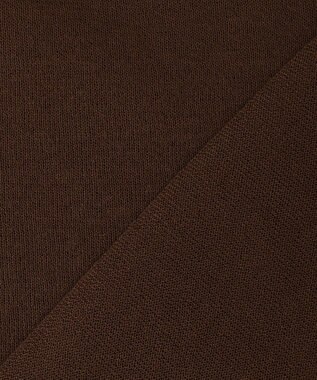 UNFILO シアーフォルムニット キーネックカーディガン ブラウン