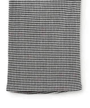 uncrave 【ご好評につき追加生産】ギンガムチェック ワイドパンツ ブラック×ホワイト