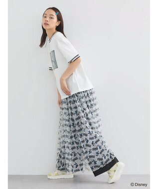 Green Parks オズワルド／ラインフォト半袖ＴＥＥ Off White