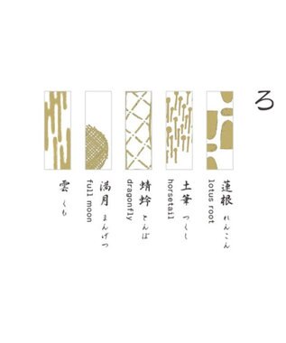 PRESENTERS ROOM toumei / 箔 hashioki 木箱入り5個セットろ -