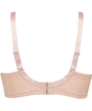 Wing ブラジャー ワイヤーが痛くなりにくい 綿混(カップ肌側・バック) フルカップブラ NB2704 ウイング／ワコール ピーチ