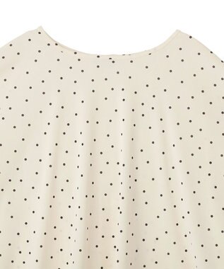 Green Parks 【優秀ブラウス】マルチ機能バックデザインブラウス Dot