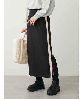 Green Parks ・ＥＬＥＮＣＡＲＥ　ＤＵＥ　サイドラインナロースカート Black