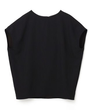 UNFILO サマーセットアップ Tブラウス ブラック