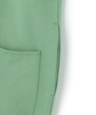 J.PRESS YORK STREET 【UNISEX】裏毛スウェット カーディガン ライトグリーン系
