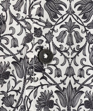 JOSEPH ABBOUD 【キングサイズ・英国リバティ社・纏うアート・柄で魅せる】リバティプリント シャツ　25AW ホワイト系5