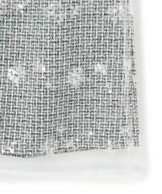 TOCCA SPANGLE OF FLOWER スカート グリーン系5