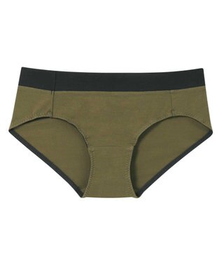 une nana cool 綿ベア天竺 カラーブロッキング ショーツ OV