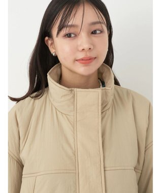 earth music&ecology モンスターコート Beige