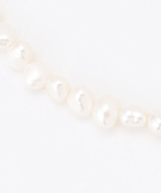 自由区 淡水パール3WAY ネックレス マットゴールド