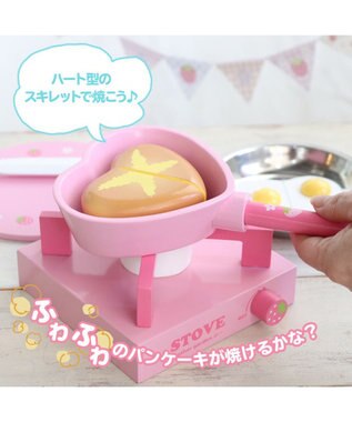 Mother garden マザーガーデン 木のおままごと 野いちご プレミアムＢＯＸ 《アウトドアセット》 ピンク（淡）