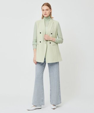 BEIGE， SORE / ハイネックカットソー Sage