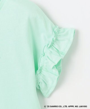 ANY KIDS 【any FAM ×サンリオキャラクターズ】ミラクルスパンコール Tシャツ ポチャッコ×ミント