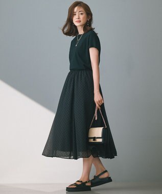 23区 【CLASSY.6月号掲載/Oggi4月号掲載】雑材ミニ ショルダー ブラック系1