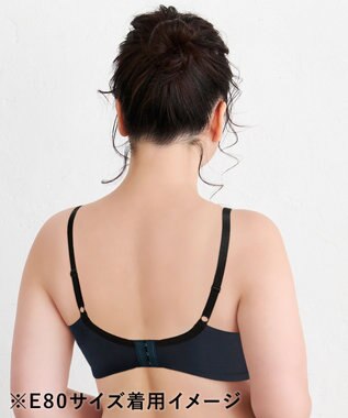 WACOAL ブラジャー 【ハグするブラ】 体温を感知してカラダになじむ 脇高設計 小さく見せる Hカップまで対応 大きいサイズ レディース フルカップ BXB318 /ワコール グレイッシュブルー