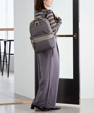 ACE BAGS & LUGGAGE ace. ラポルテム ビジネスリュック 2気室 A4 13.3インチPC収納 15L 68521 エース グレー