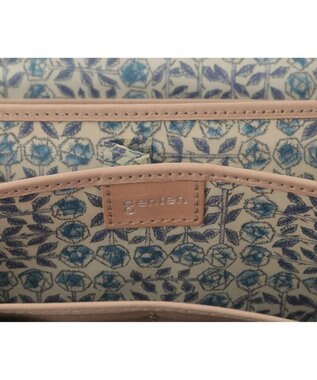 genten アンティーコ×LIBERTY 口金長財布 オレンジ