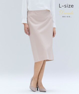 BEIGE， 【Lsize・セットアップ対応】CORBY / ウールタイトスカート