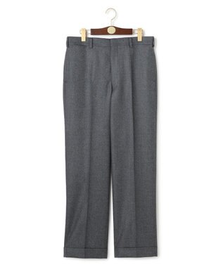 J.PRESS MEN 【J.PRESS ORIGINALS】Peppin Merino Saxony Piped Stem Trousers / Japan Made ライトグレー系