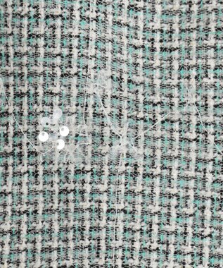 TOCCA SPANGLE OF FLOWER スカート グリーン系5