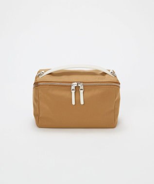 TOPKAPI 【Breath TOPKAPI】【撥水】マット ナイロン ボックス型 ショルダーバッグ ベージュ