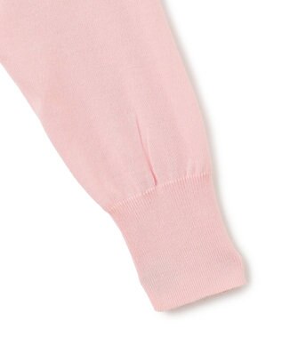 UNFILO ハイゲージウール Ｖネック ピンク