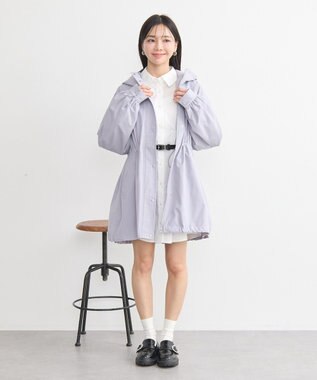 earth music&ecology ウエストタックシャツミニワンピース Off White