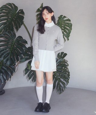 earth music&ecology ウエストタックシャツミニワンピース Off White