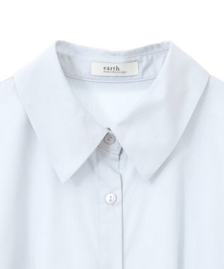 earth music&ecology ウエストタックシャツミニワンピース Sax