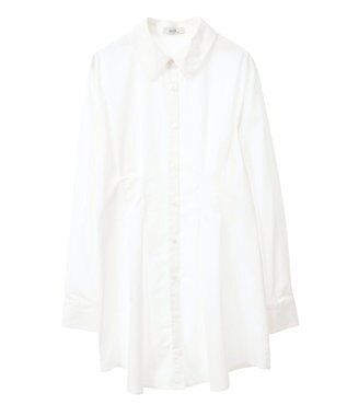 earth music&ecology ウエストタックシャツミニワンピース Off White