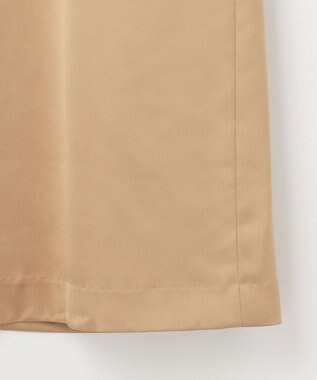 J.PRESS LADIES ノーブルサテン ワンピース キャメル系