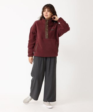Columbia Columbia/ ウィメンズクリスタルベンドハーフスナップフリース /コロンビア Malbec