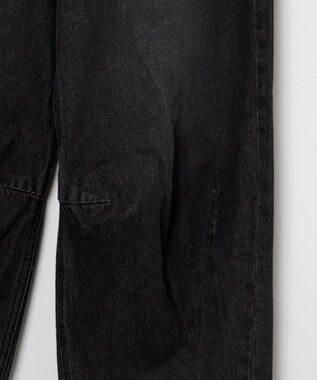 WEGO カーブデニムパンツ ブラック中濃色