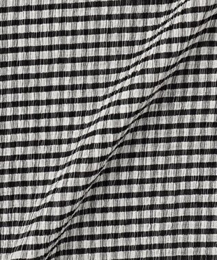 uncrave 【ご好評につき追加生産】ギンガムチェック ワイドパンツ ブラック×ホワイト