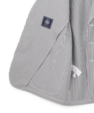 J.PRESS MEN 【J.PRESS ORIGINALS】Silk Seersucker 3B Sack Jacket / Japan Made ネイビー系1