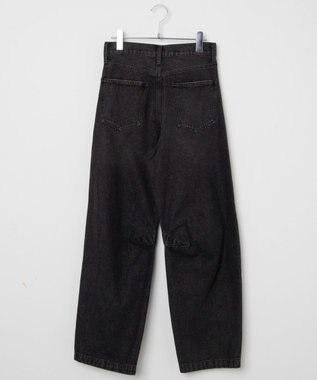 WEGO カーブデニムパンツ ブラック中濃色