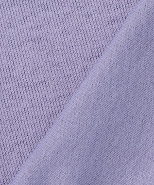 ANY 【洗濯機可】クルーネックポンチョ ラベンダー