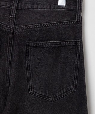 WEGO カーブデニムパンツ ブラック中濃色