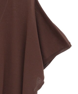 Green Parks フレンチスリーブカーディガン Brown