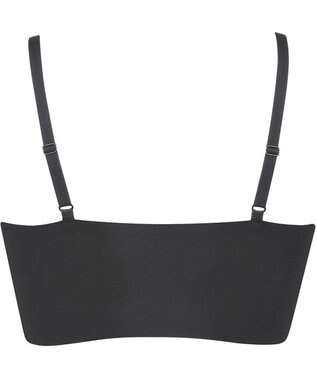 WACOAL 【GOCOCi ゴコチ】 ノンワイヤーブラ ハーフトップ ベタつきにくく乾きやすい 通気性がよい 立体的なバストシルエット ブラトップ レディース CGG271 /ワコール ブラック