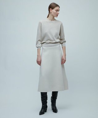 BEIGE， 【S-size】JUSSIEU / ラメ プルオーバーニット Gold