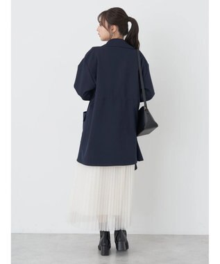 earth music&ecology チュールプリーツスカート Ivory