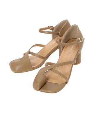 Te chichi カットオフストラップサンダル《2026 SUMMER LOOK item》 ベージュ