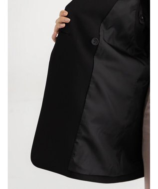 Te chichi レースドッキングテーラードジレ ブラック